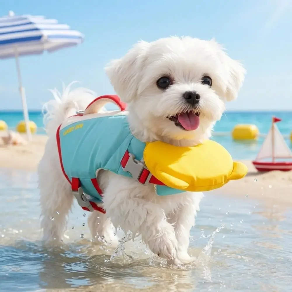 Life Jacket Buoyancy - Strong Buoyancy Dog Life Jacket Waterproof