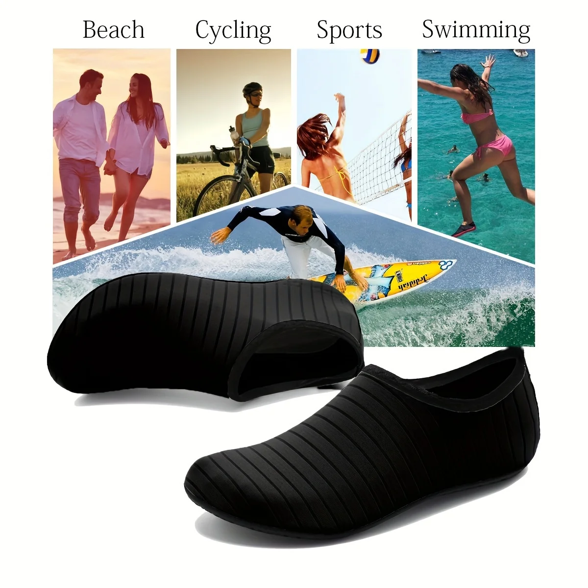 1Pair Water Shoes Women Men Ba - đánh giá và giá Aquatic Sports Shoes