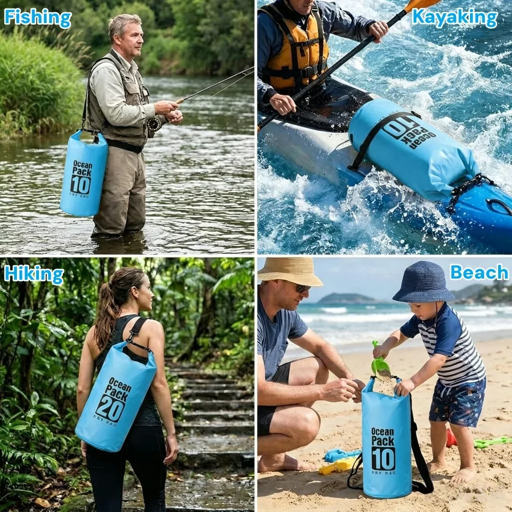 500D Waterproof Dry Bag Floati - đánh giá và giá Dry Bag Roll Top
