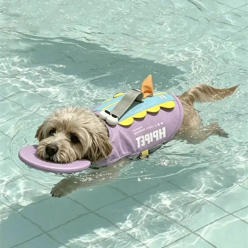 Dog Life Jacket Cute Shark Sha - đánh giá và giá Life Jacket Buoyancy